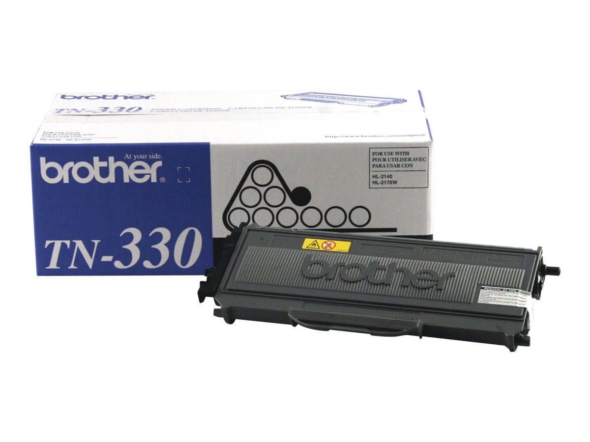 Brother TN-330 - black - original - toner cartridge