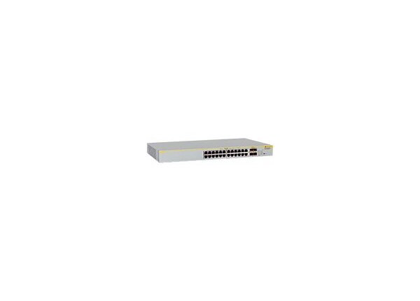 Allied Telesis AT 8000GS/24POE - switch - 24 ports - managed - desktop