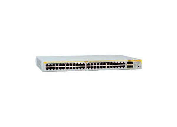 Allied Telesis AT 8000GS/48 - switch - 48 ports - managed - desktop