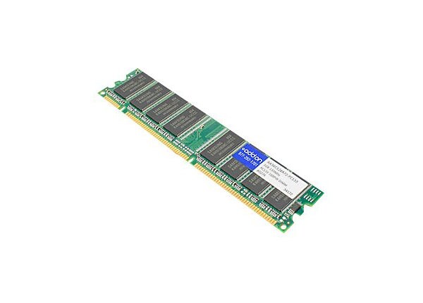 AddOn 1GB Industry Standard Factory Original RDIMM - SDRAM - 1 GB - DIMM 168-pin - registered