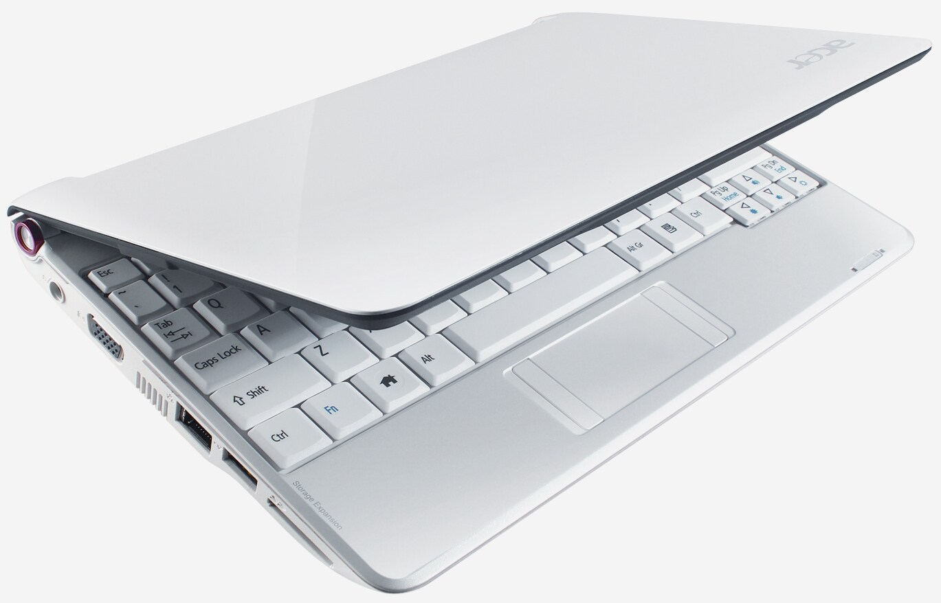 Acer Aspire One Mini Notebook A110-1295 - Seashell White