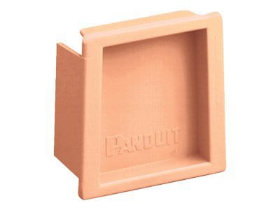 Panduit Fiber-Duct End Cap Fitting - cable raceway end cap