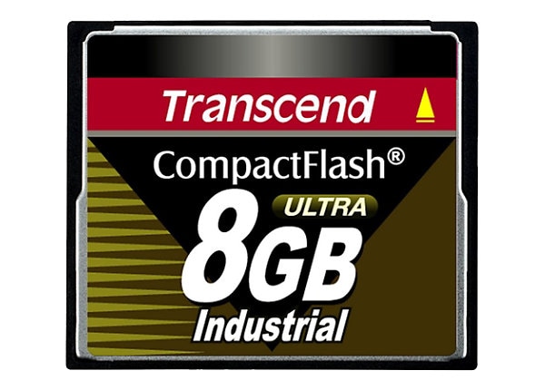 Transcend Ultra Speed Industrial - flash memory card - 8 GB - CompactFlash