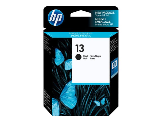 HP 13 - black - original - ink cartridge