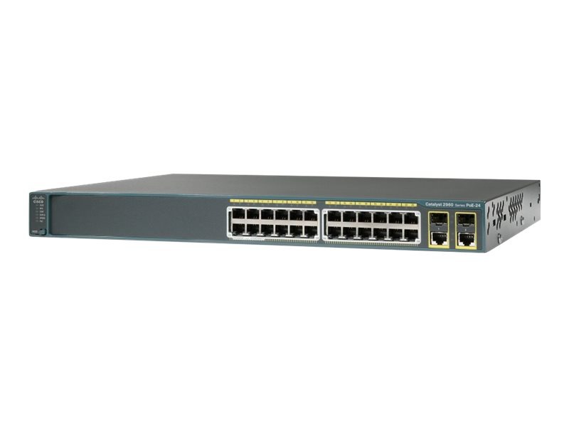 Cisco Catalyst 2960-24PC-L - switch - 24 ports - managed - rack-mountable