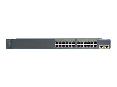 Cisco Catalyst 2960-24TT - switch - 24 ports - managed - rack-mountable