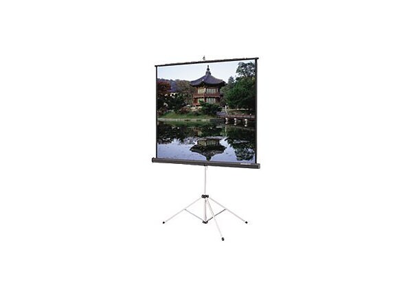 Da-Lite Picture King Video Spectra 1.5 - projection screen with tripod - 84 in (83.9 in)