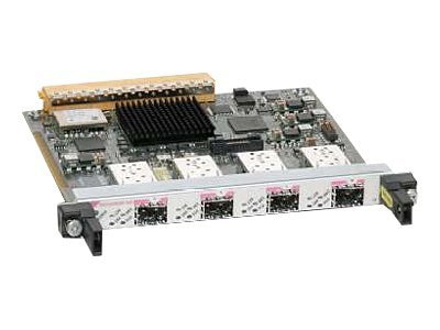 Cisco 4-Port OC-48c/STM-16c POS/RPR Shared Port Adapter - expansion module - 4 ports