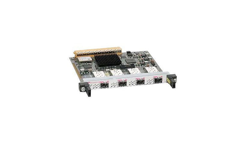 Cisco 4-Port OC-48c/STM-16c POS/RPR Shared Port Adapter - expansion module