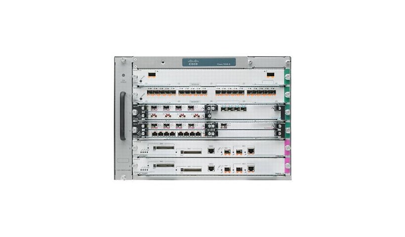 Cisco 7606-S - router - rack-mountable - with 2 x Cisco Supervisor Engine 3