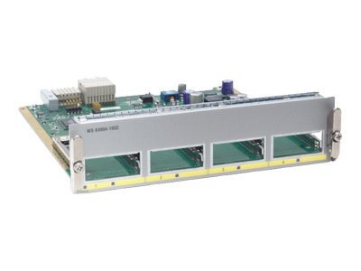 Cisco 4-port wire-speed 10 Gigabit Ethernet (X2) half card - expansion module - 4 ports