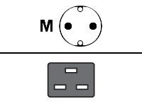 Cisco - power cable - IEC 60320 C19 to power CEE 7/7 - 4.3 m