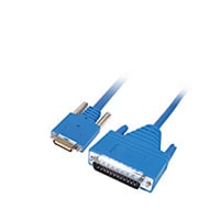 Cisco 3m DB-25 Male to Smart Serial Cable for Universal Access Server - Blu