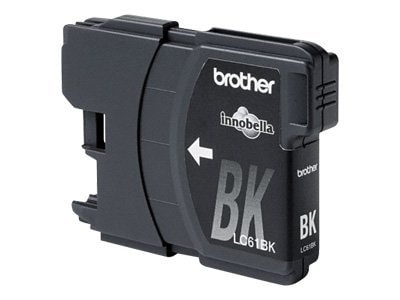 Brother LC61-BK - black - original - ink cartridge