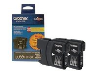 Brother LC652PKS - 2-pack - High Yield - black - original - ink cartridge