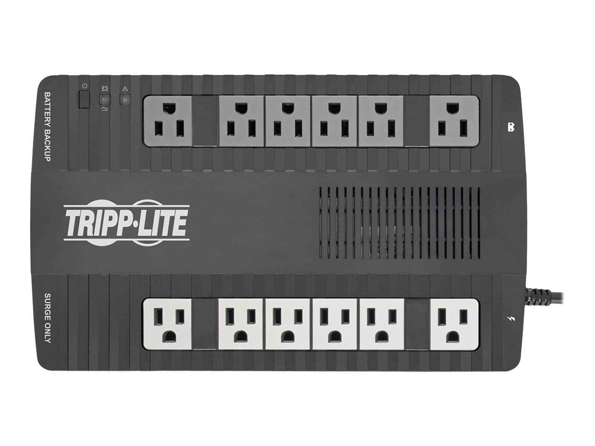 Tripp Lite UPS 900VA 480W Desktop Battery Back Up AVR 50/60Hz Compact 120V USB RJ11 - UPS - 480 Watt - 900 VA