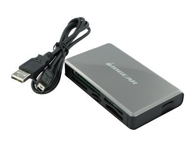 IOGEAR Universal Memory Bank GFR281 - card reader - Hi-Speed USB