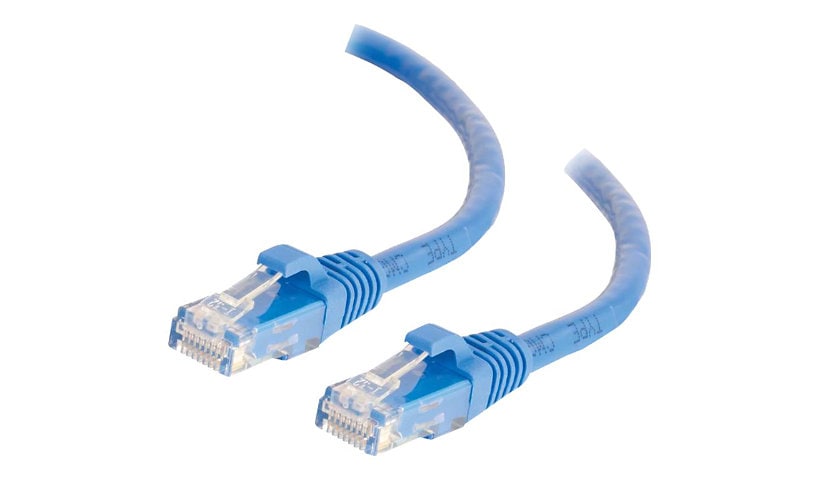C2G 10ft Cat6 Snagless Unshielded (UTP) Ethernet Network Patch Cable - Blue - cordon de raccordement - 3 m - bleu