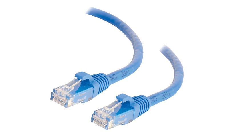 C2G 25ft Cat6 Snagless Unshielded (UTP) Ethernet Network Patch Cable - Blue - cordon de raccordement - 7.6 m - bleu