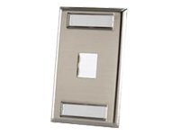 Ortronics TracJack faceplate