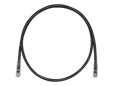 Panduit TX6 PLUS patch cable - 15 ft - black