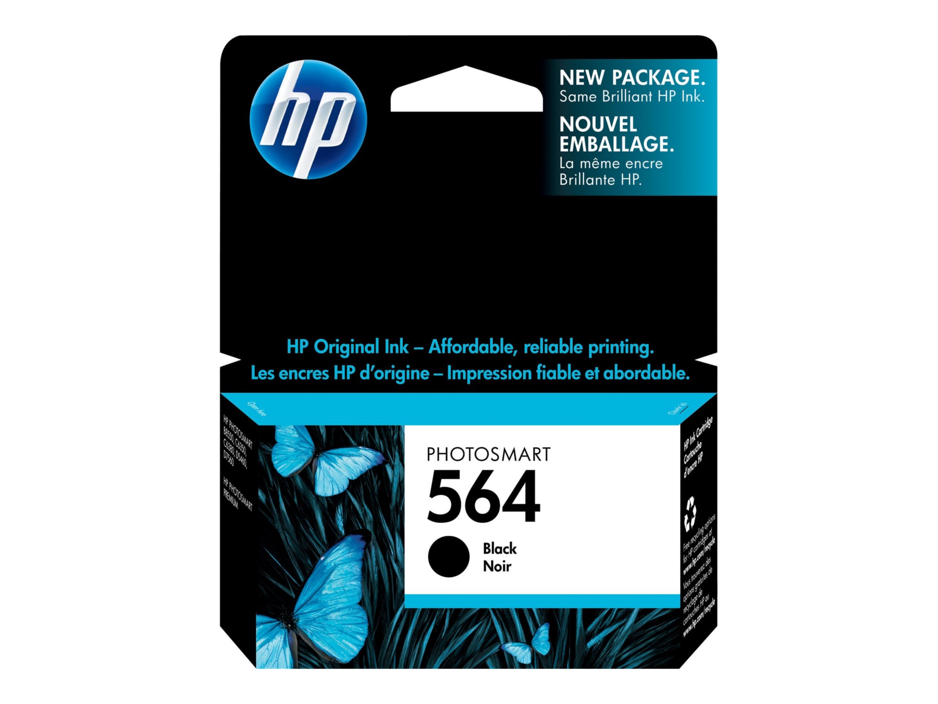 HP 564 (CB316WN) Black Original Ink Cartridge