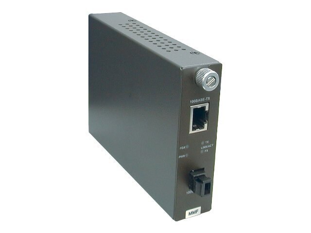 TRENDnet TFC-1000S70 - fiber media converter - GigE