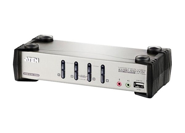 ATEN SWITCH W/ AUDIO SUPPORT