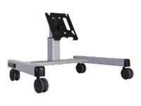 Chief Confidence Medium 2' Monitor Mobile Cart - For Displays 32-65" - Black