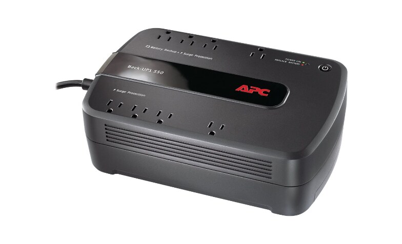 APC Back-UPS ES 550VA Desktop UPS - BE550G - UPS Battery Backups 