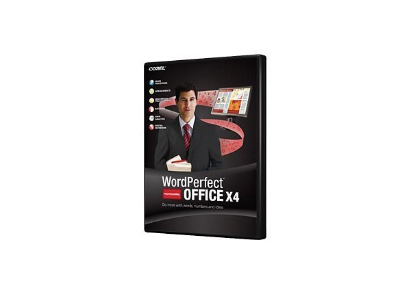 WordPerfect Office X4 Professional Edition - upgrade license - 1 user