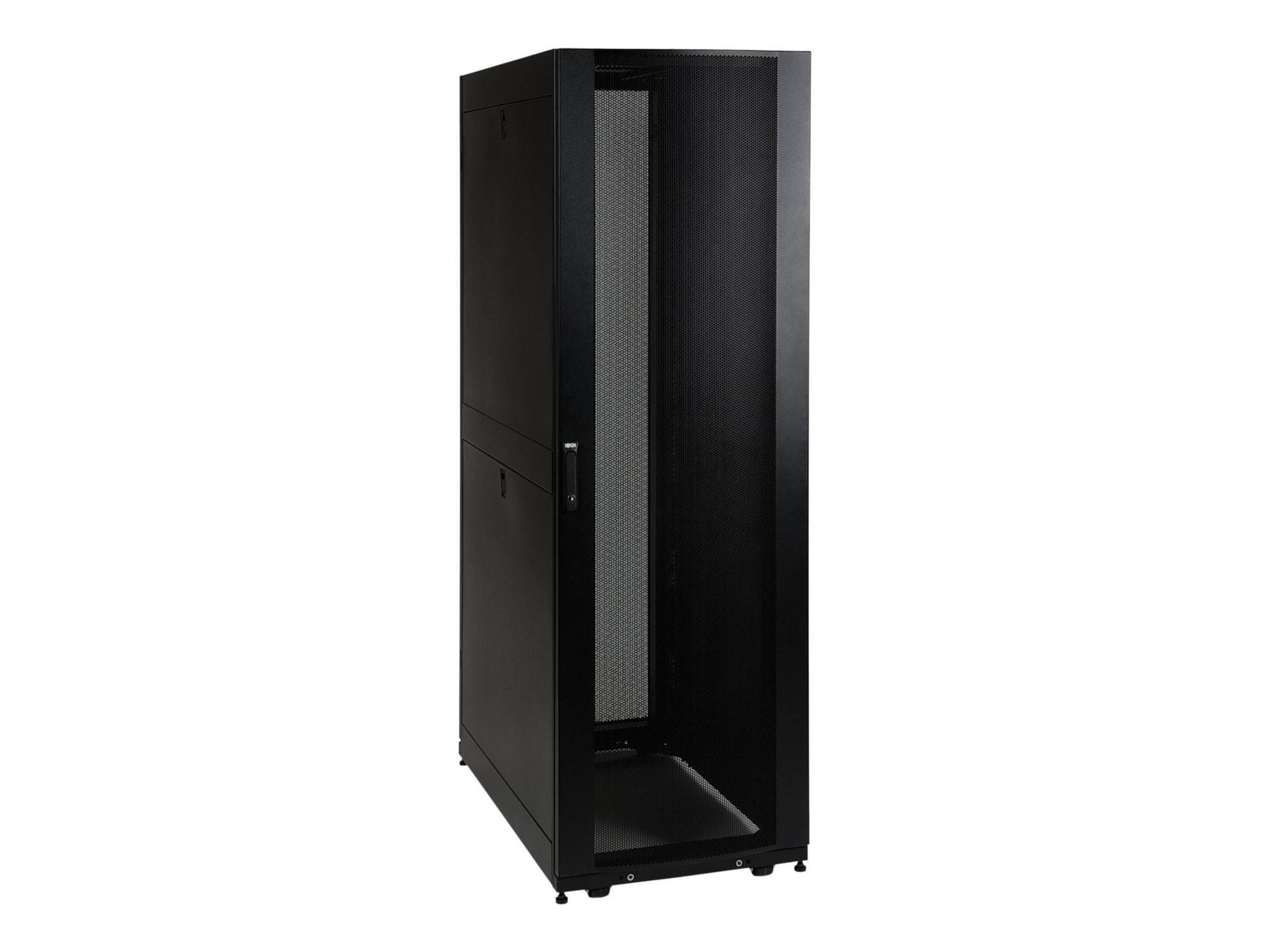 Tripp Lite 48U Rack Enclosure Server Cabinet Doors & Sides 3000lb Capacity - rack - 48U