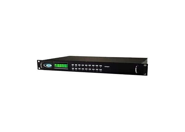 NTI VEEMUX SM-8X8-15V-LCD Video Matrix Switch - monitor switch - 8 ports - rack-mountable