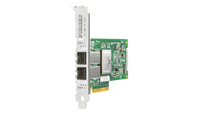 HPE StorageWorks 82Q - host bus adapter - PCIe x8 - 8Gb Fibre Channel x 2