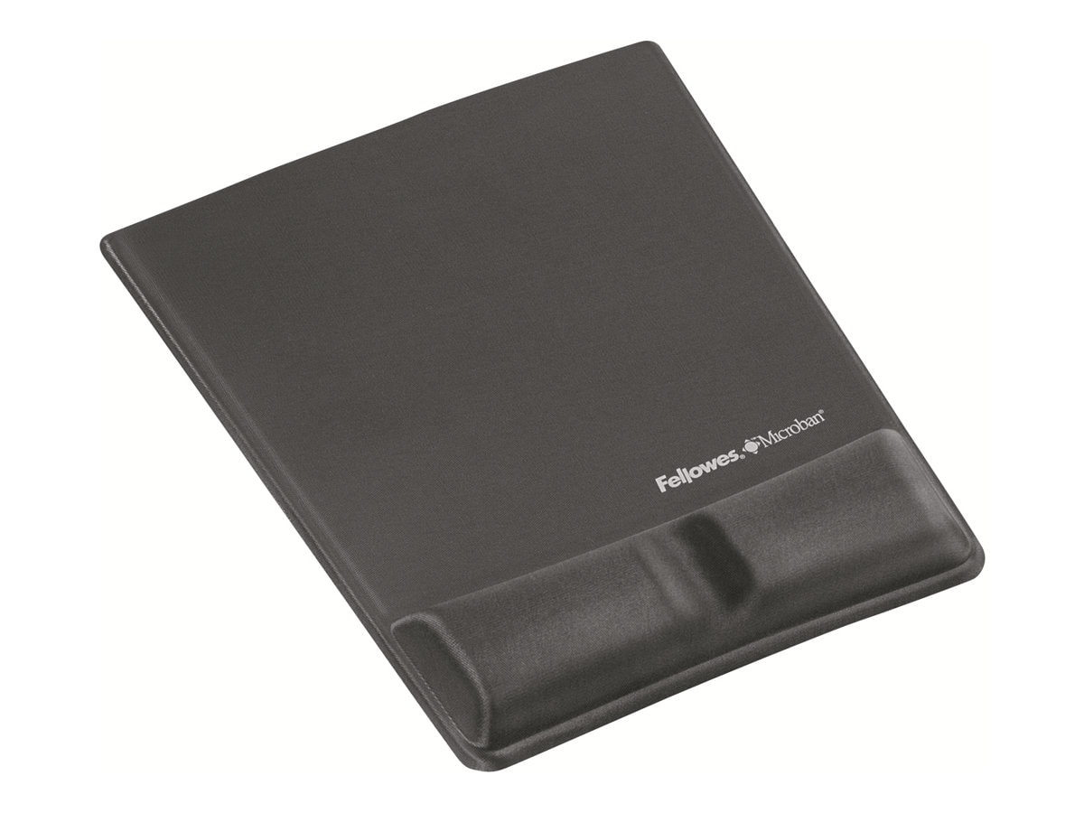 Fellowes® Wrist Support with Microban® - Graphite