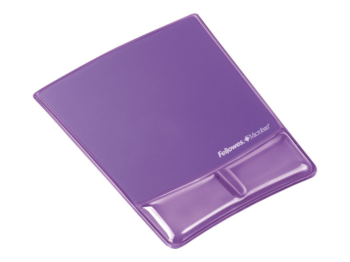 Fellowes® Wrist Support with Microban® - Purple Gel