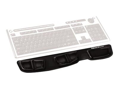 Fellowes Keyboard Palm Support keyboard platform with wrist pillow