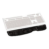 Fellowes® Keyboard Palm Support with Microban® - Black Gel