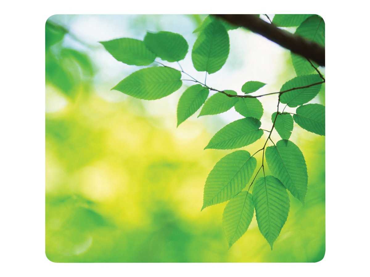 Fellowes® Recycled Mouse Pad - Leaves