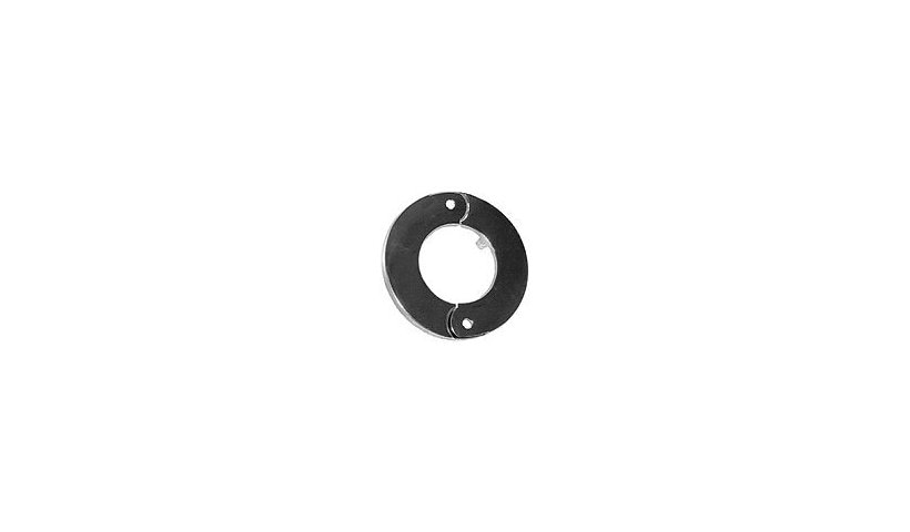 Chief Finishing Ring with Fixed/Inner Adjustable Column - Black