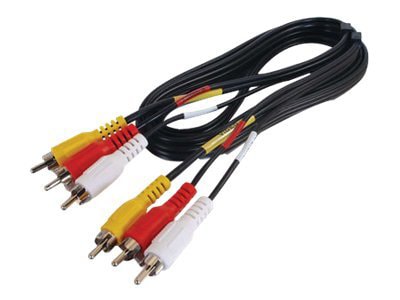 C2G 50ft Value Series Composite Video + Stereo Audio Cable - M/M