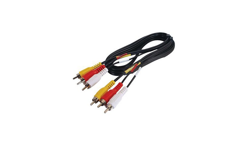 C2G 50ft Value Series Composite Video + Stereo Audio Cable - M/M