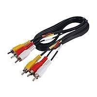 C2G Value Series 50ft Value Series Composite Video + Stereo Audio Cable - v