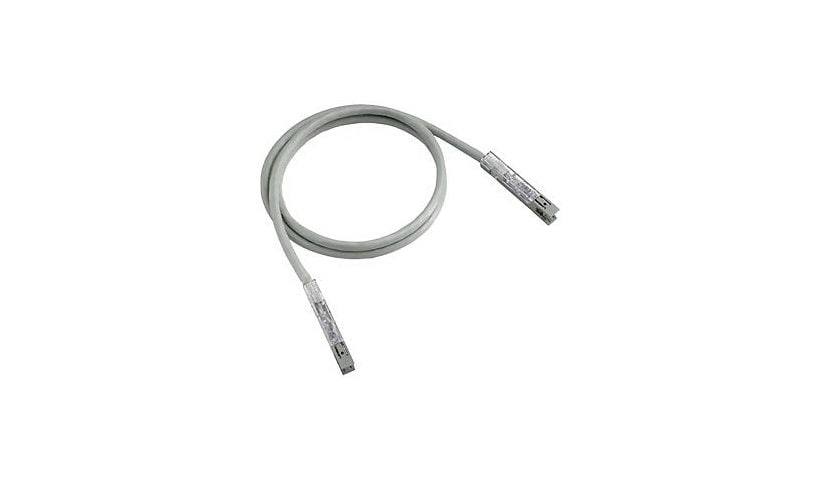 Panduit PAN-PUNCH 110 - patch cable - 6 ft - international gray