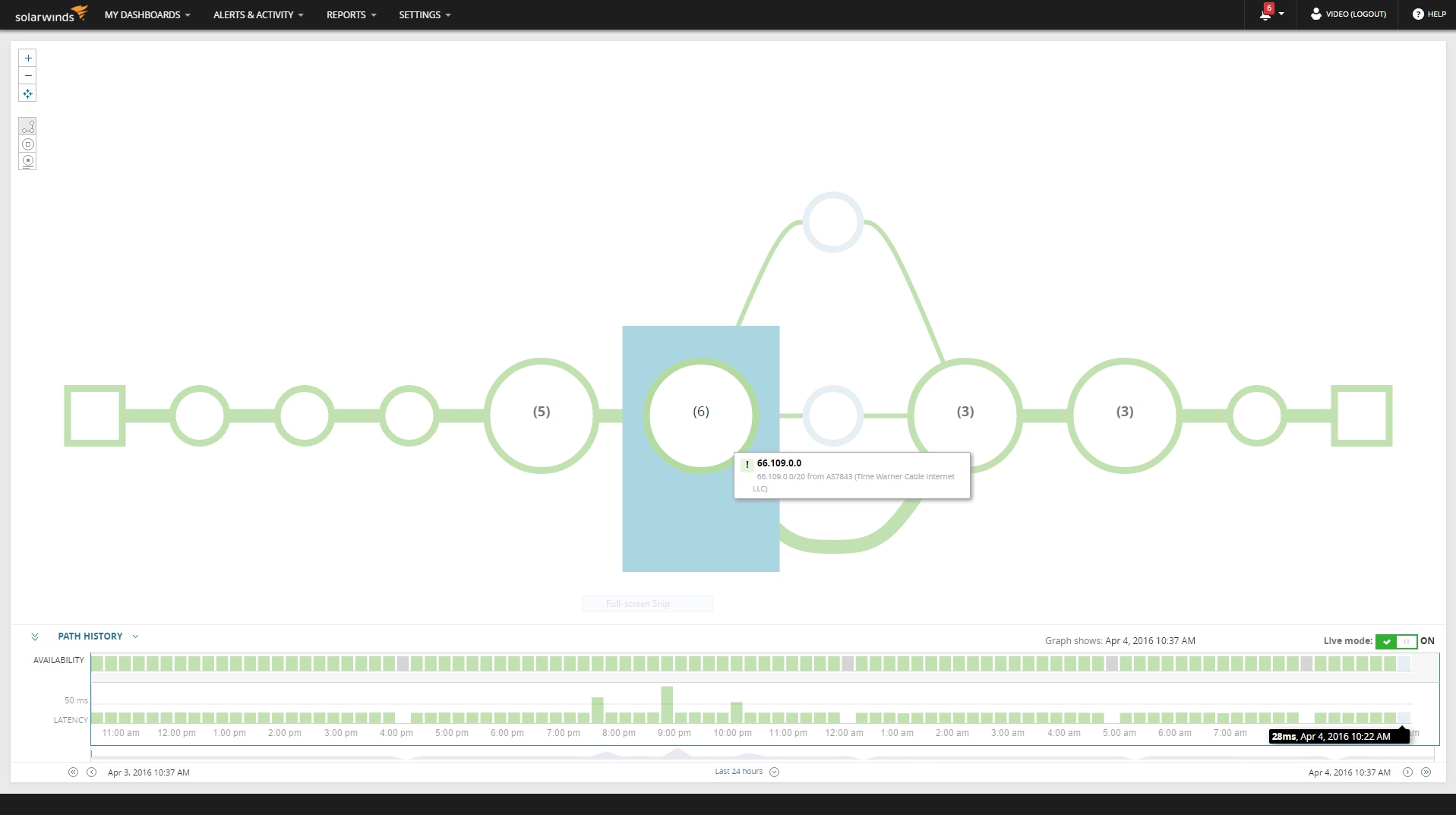 Thumbnail 2 of 5 for SolarWinds Network Performance Monitor SLX (v. 9) - version upgrade license + 1 Year Maintenance - 1 server
