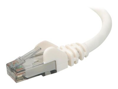 Belkin 9' Cat6 550MHz Gigabit Snagless Patch Cable RJ45 M/M PVC White 1ft