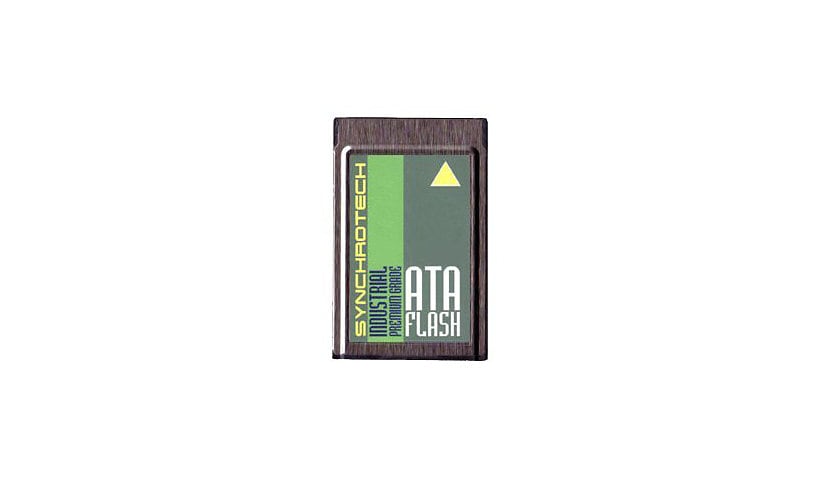 Synchrotech Industrial Premium Grade ATA Flash PC Card - flash memory card