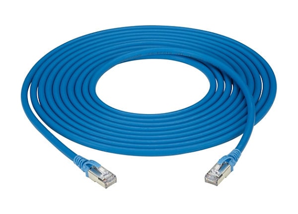 Black Box CAT6a patch cable - 3.3 ft - blue