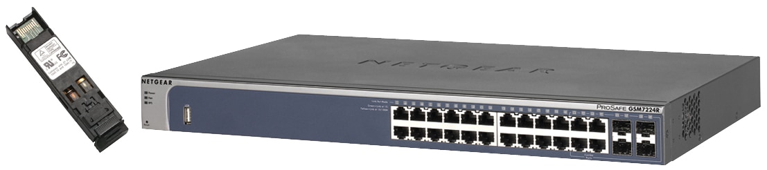 NETGEAR 24PT GIG L2 MNG RTR BUNDLE
