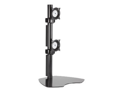 Chief Dual Monitor Table Stand - For Flat Panel Displays - Black